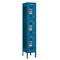 Salsbury Industries 3 Tier Vented Locker, 12"Wx66"Hx12"D, 3 Door, Blue, Unassembled 73152BL-U - alternate 1